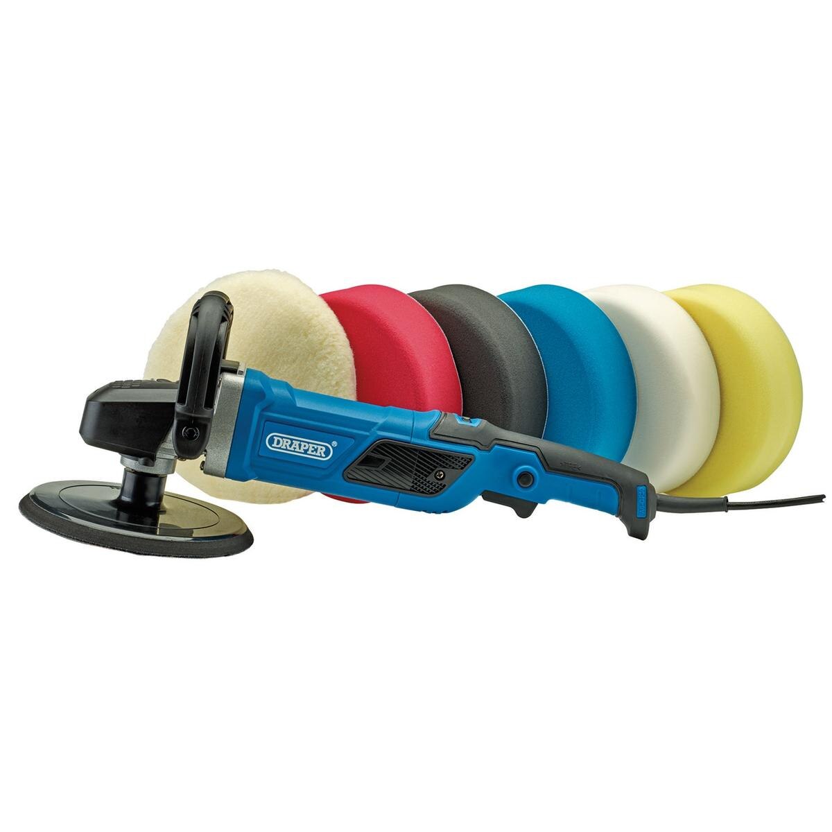 Draper Dual Function Polisher Kit, 180mm - Image 2