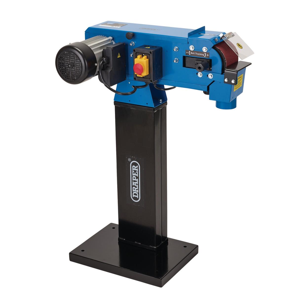 Draper 230V Belt Linisher, 100mm, 1500W - Image 1