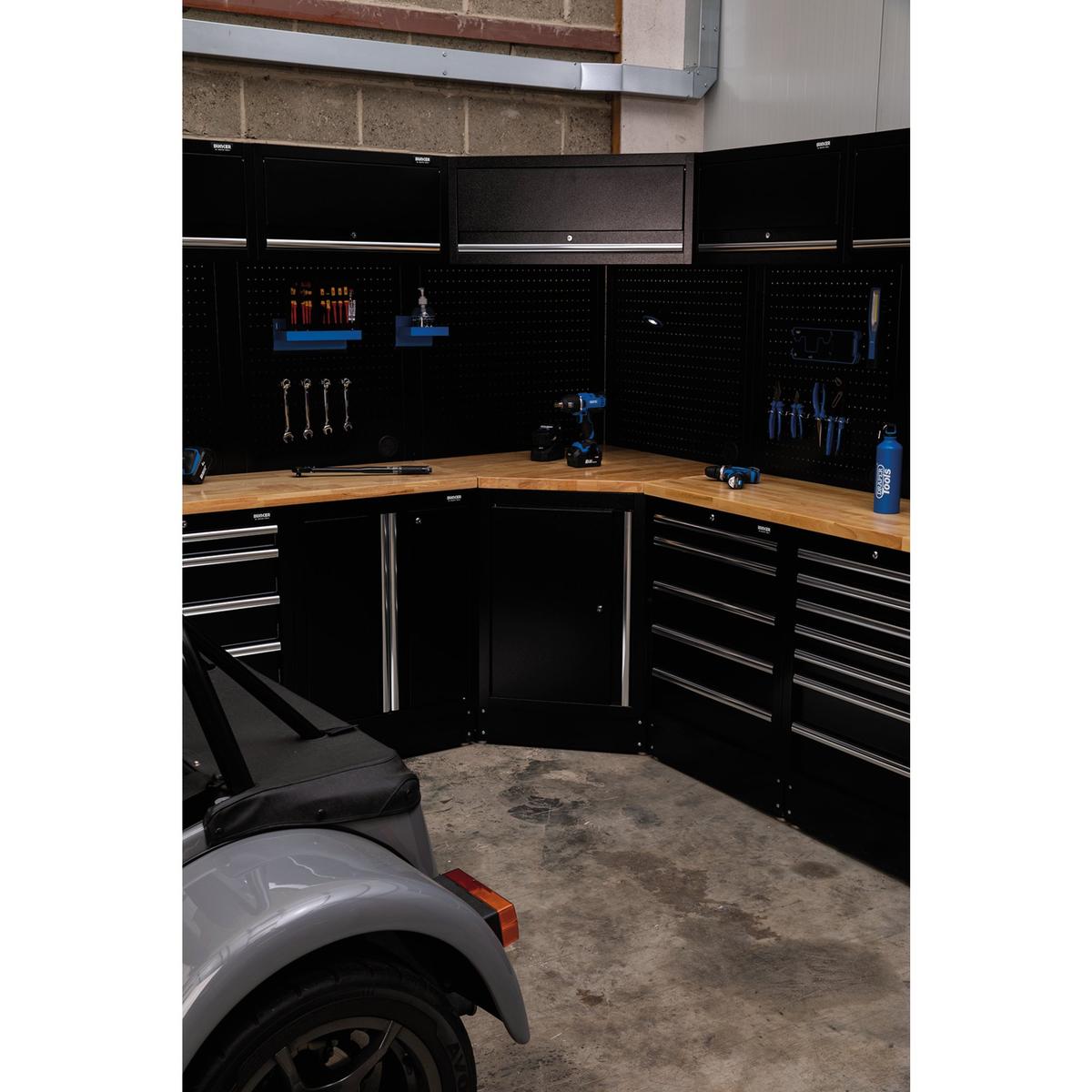 BUNKER Modular Corner Unit Back Panels/Pegboards, 795mm (Pair) - Image 4