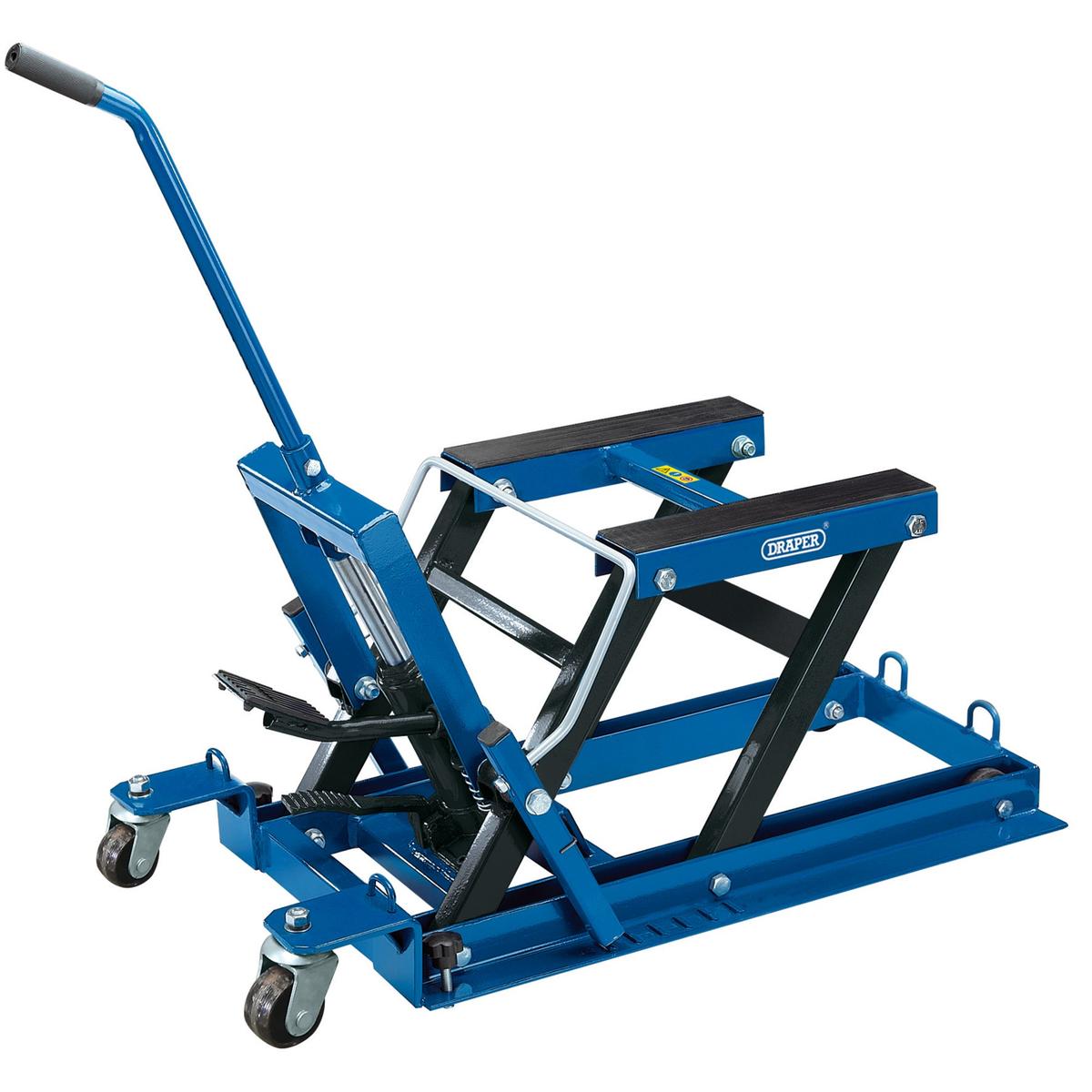 Draper Hydraulic Motorcycle and ATV Lift, 680kg - Image 1