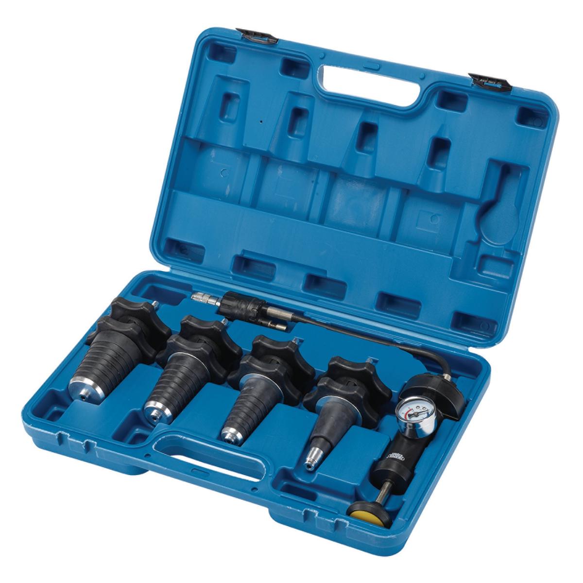 Draper Expert Universal Cooling System Pressure Test Kit (5 Piece) - Image 1