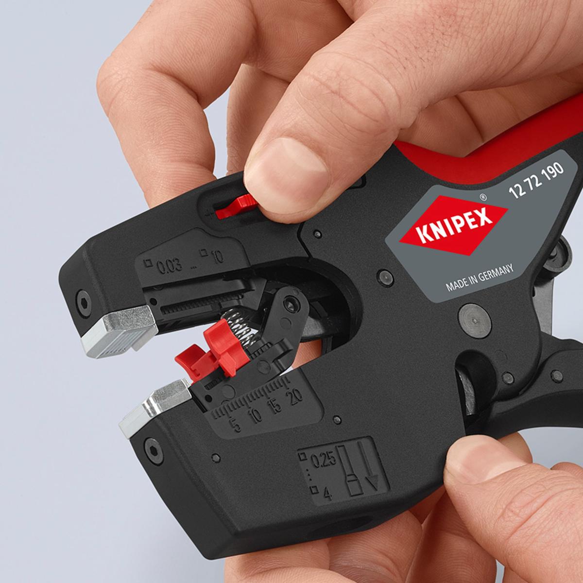 KNIPEX 12 72 190 SB NexStrip Multi-Tool for Electricians ,190mm - Image 3