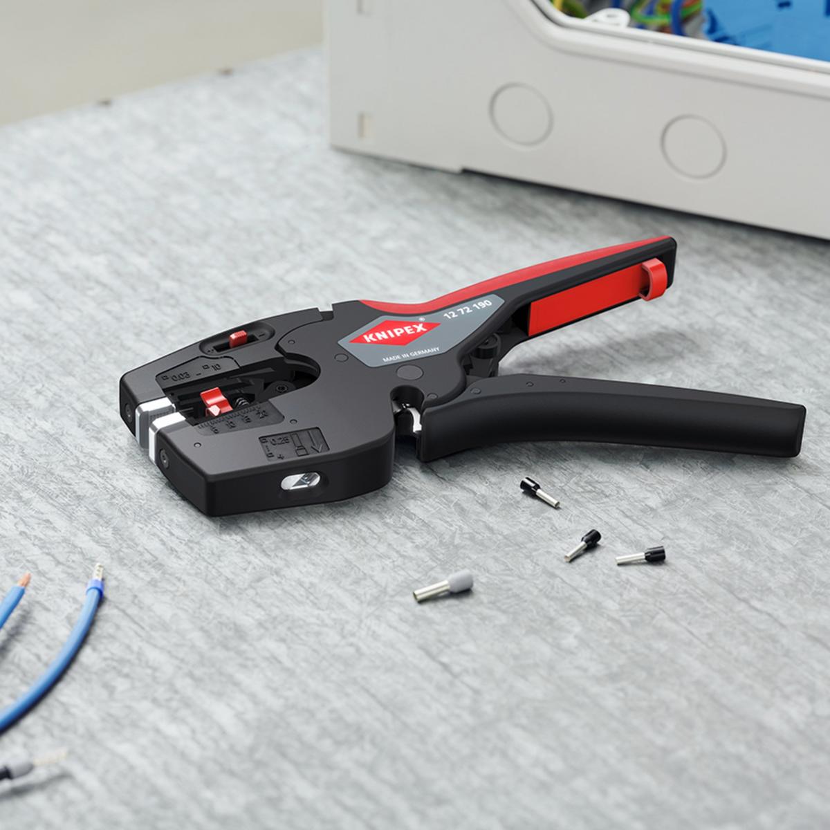 KNIPEX 12 72 190 SB NexStrip Multi-Tool for Electricians ,190mm - Image 4