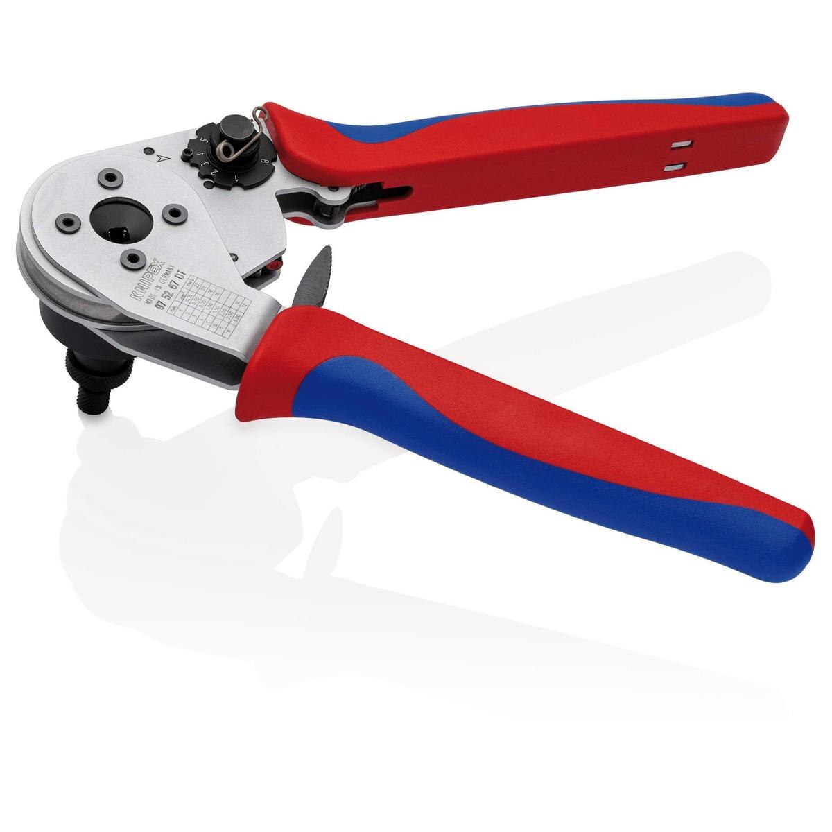 KNIPEX 97 52 67 DT Four-Mandrel Crimping Pliers for DT contacts, 230 mm - Image 2