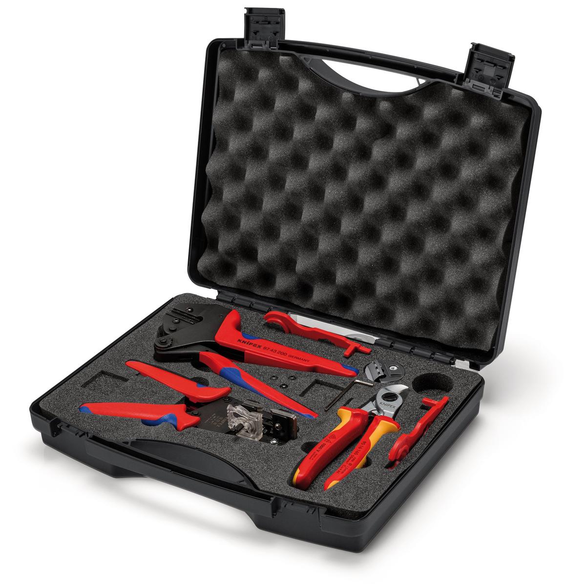 KNIPEX 97 91 04 V01 Tool Case for Photovoltaics for solar cable connectors MC4 (Multi-Contact) - Image 2