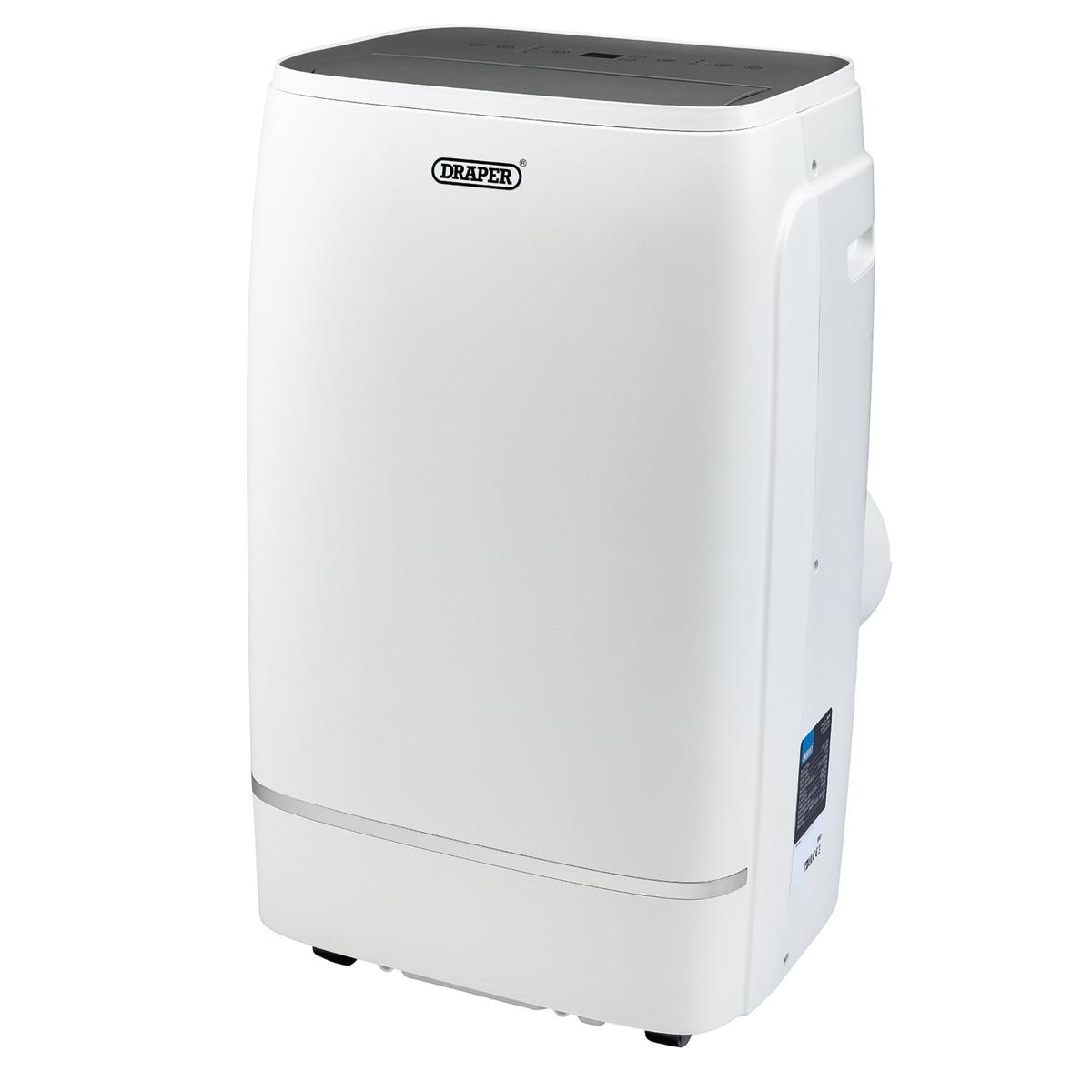 Draper 230V 3-in-1 Portable Air Conditioner with Remote Control, 12000BTU - Image 1