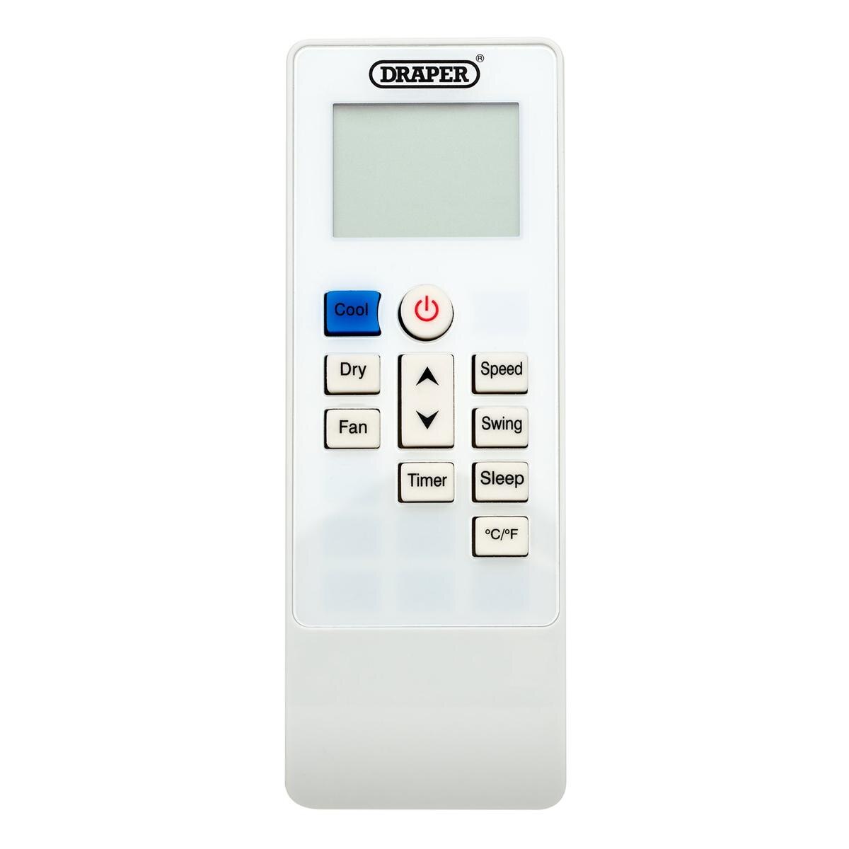 Draper 230V 3-in-1 Portable Air Conditioner with Remote Control, 12000BTU - Image 4