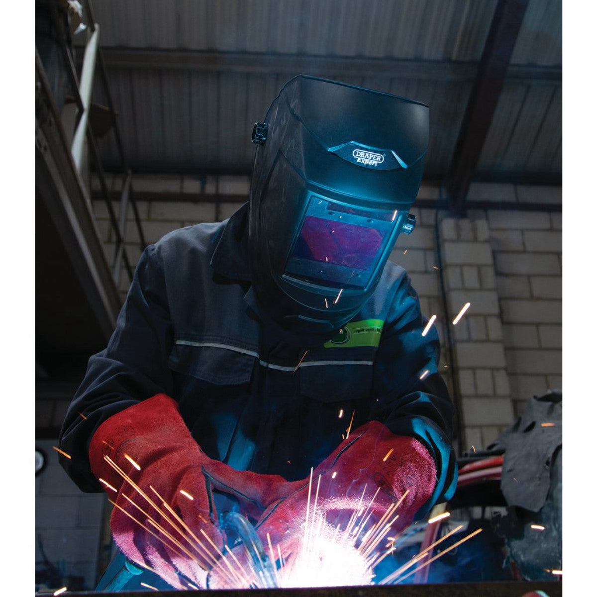 Draper Expert Auto-Darkening Multi-Use Welding Helmet, Shade 5-1370301 02512