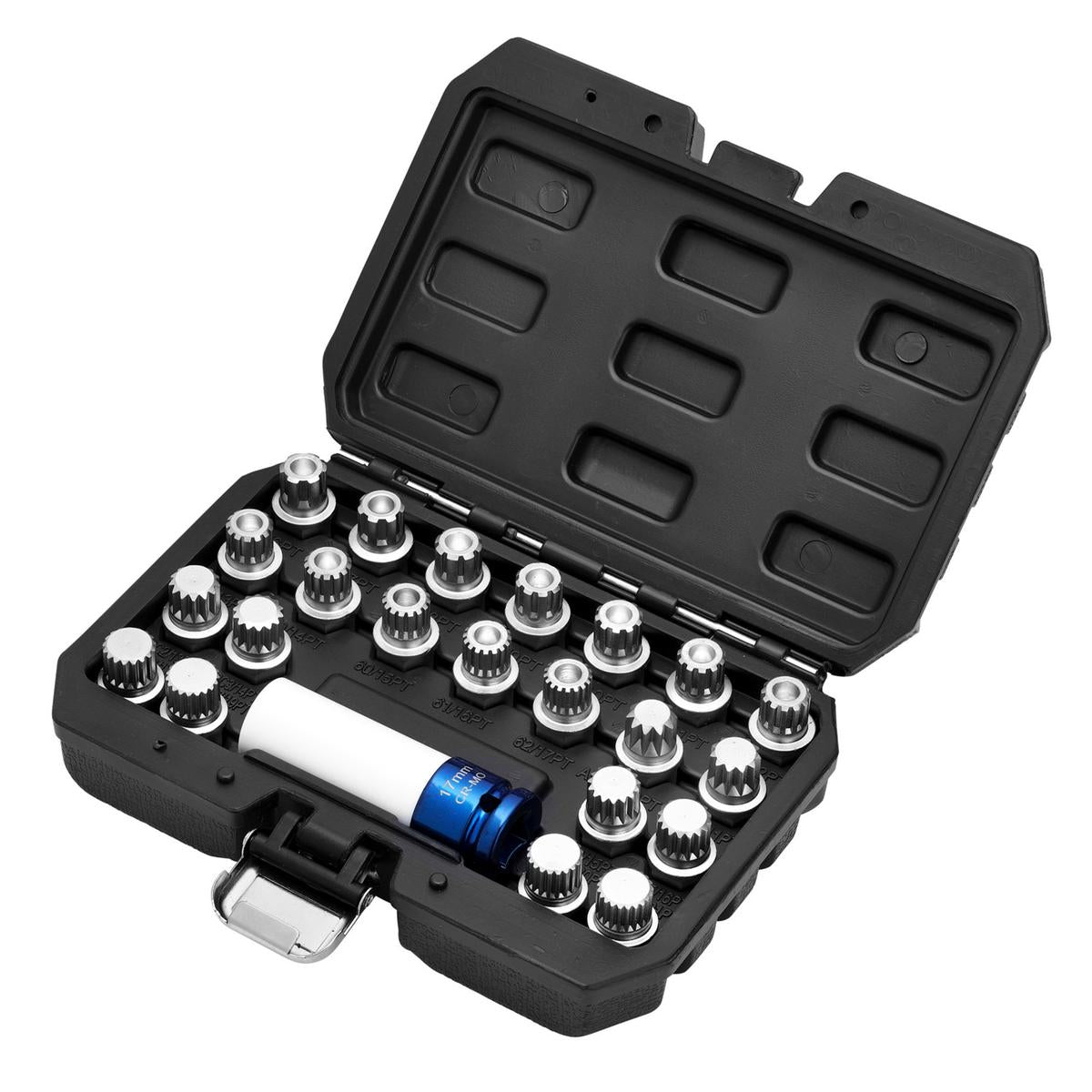Draper VAG Locking Wheel Socket Set (23 Piece) - Image 1