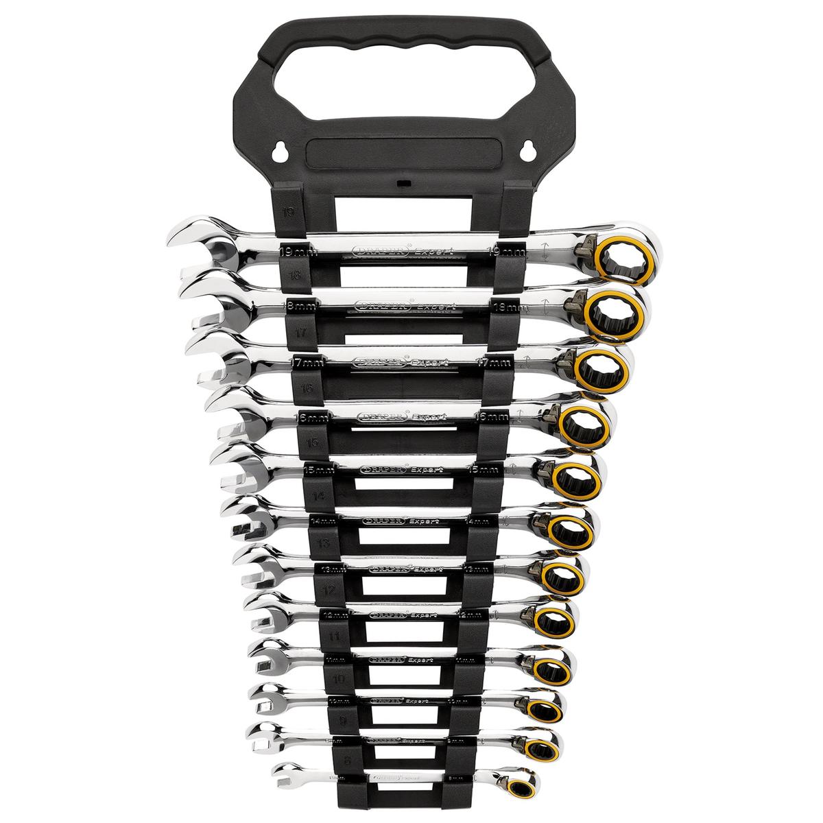Draper Expert HI-TORQ Metric Reversible Ratchet Combination Spanner Set (12 Piece) - Image 2