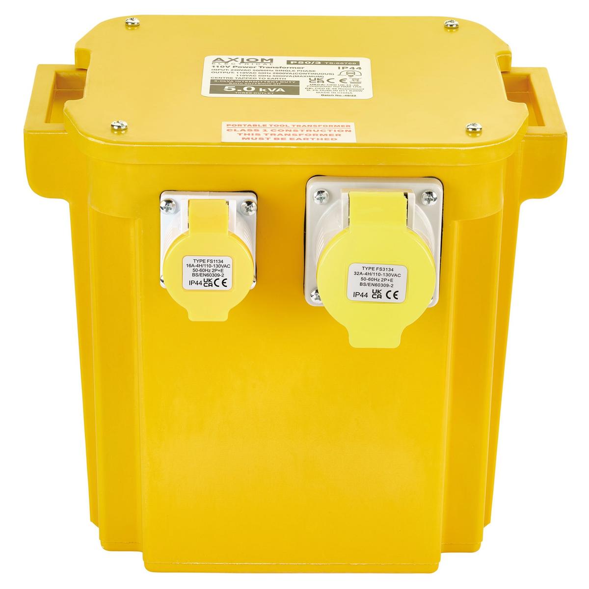 Draper 110V Portable Transformer, 5kVA - Image 2