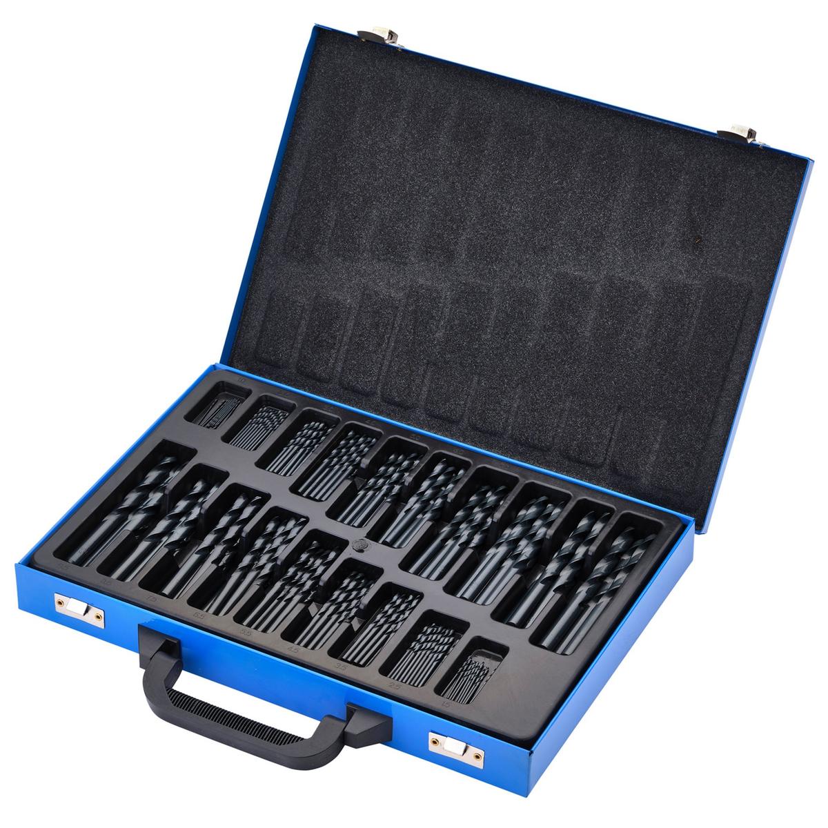 Draper Black HSS Drill Bit Set (170 Piece) - Image 1