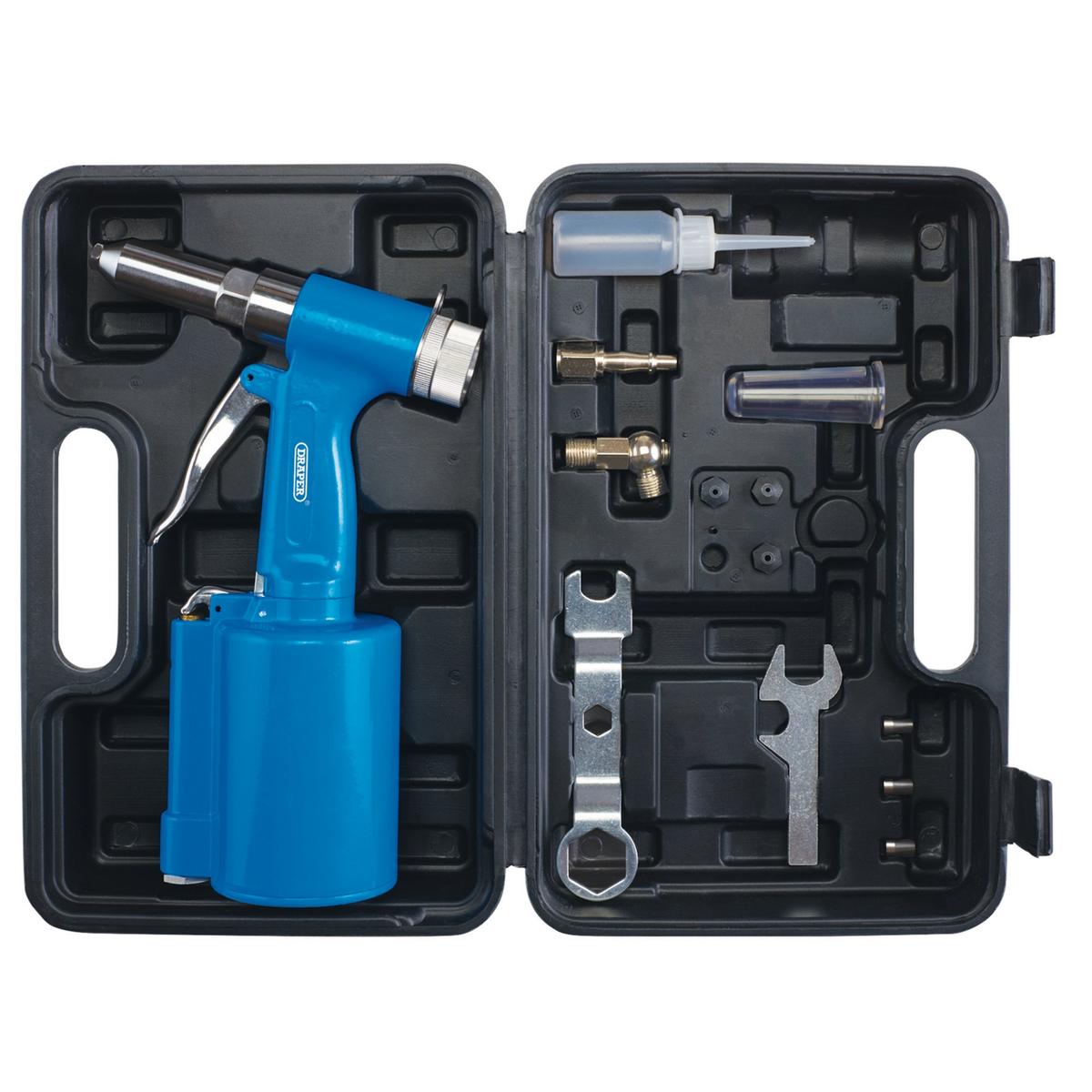 Draper Air Riveter Kit (14 Piece) - Image 2