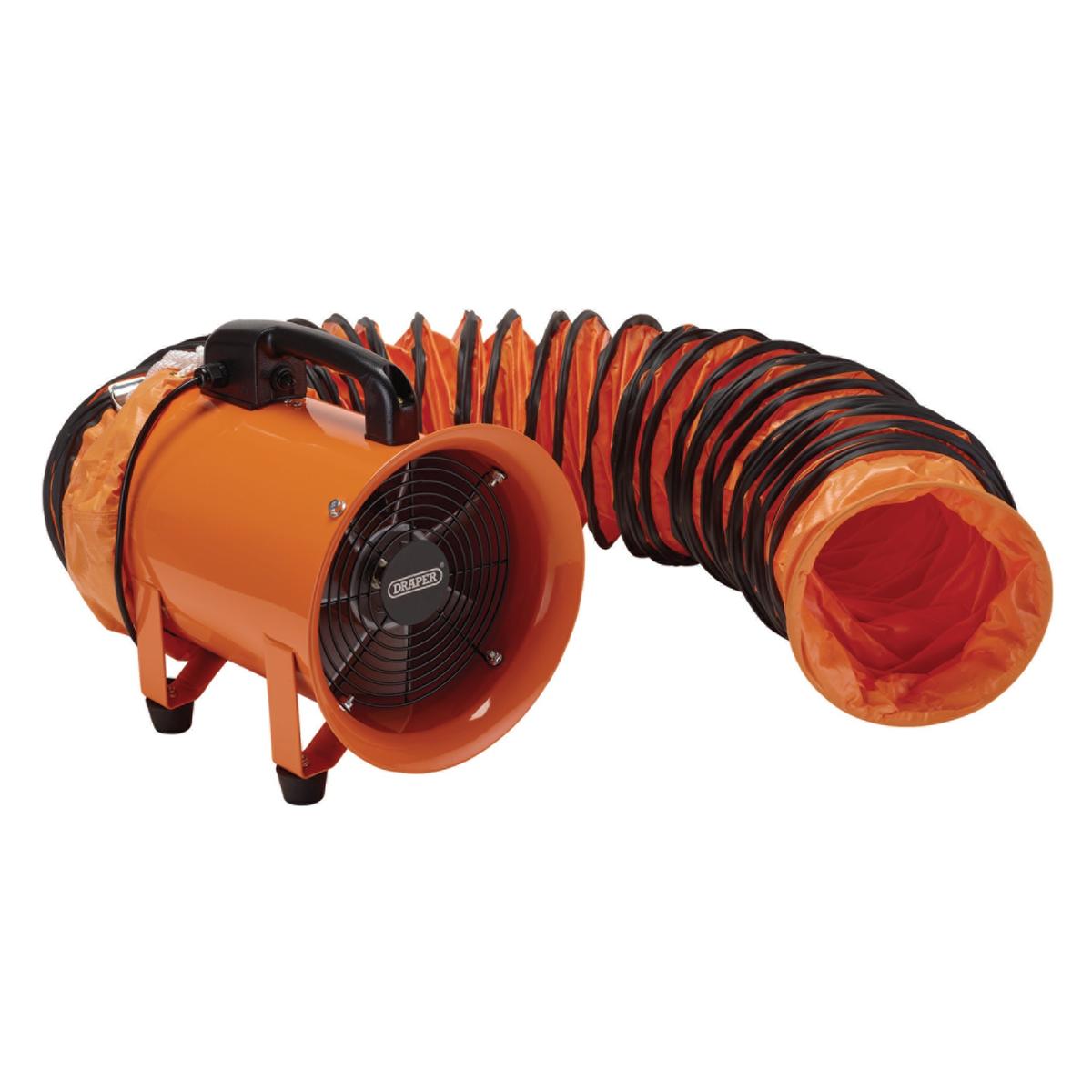 Draper 230V Air Mover Ventilator, 8"/200mm, 180W - Image 1