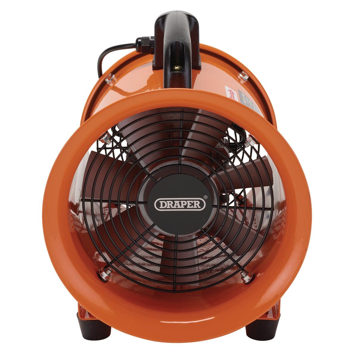 Draper 230V Air Mover Ventilator, 8"/200mm, 180W - Image 2