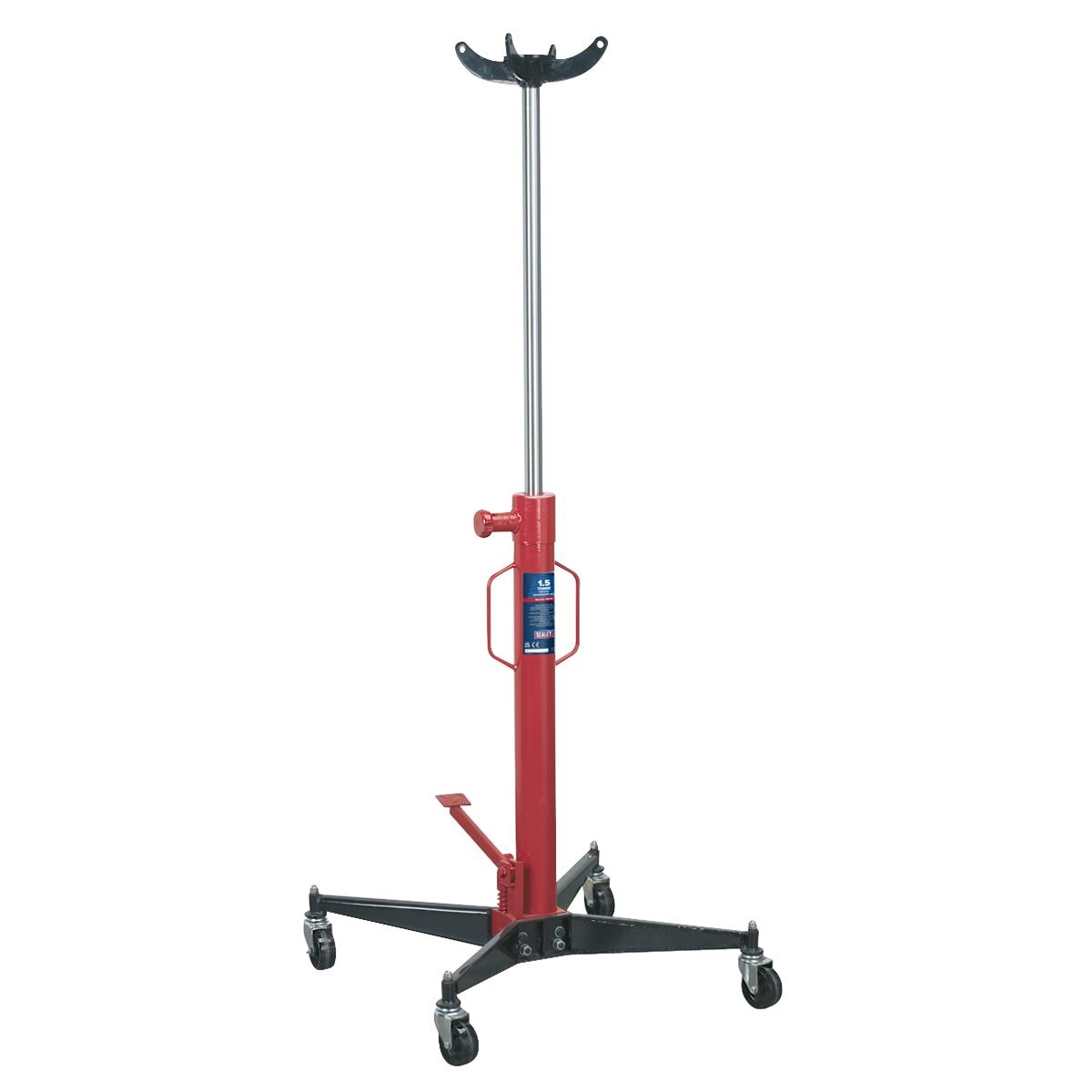 Sealey Vertical Transmission Jack 1.5 Tonne - Image 2