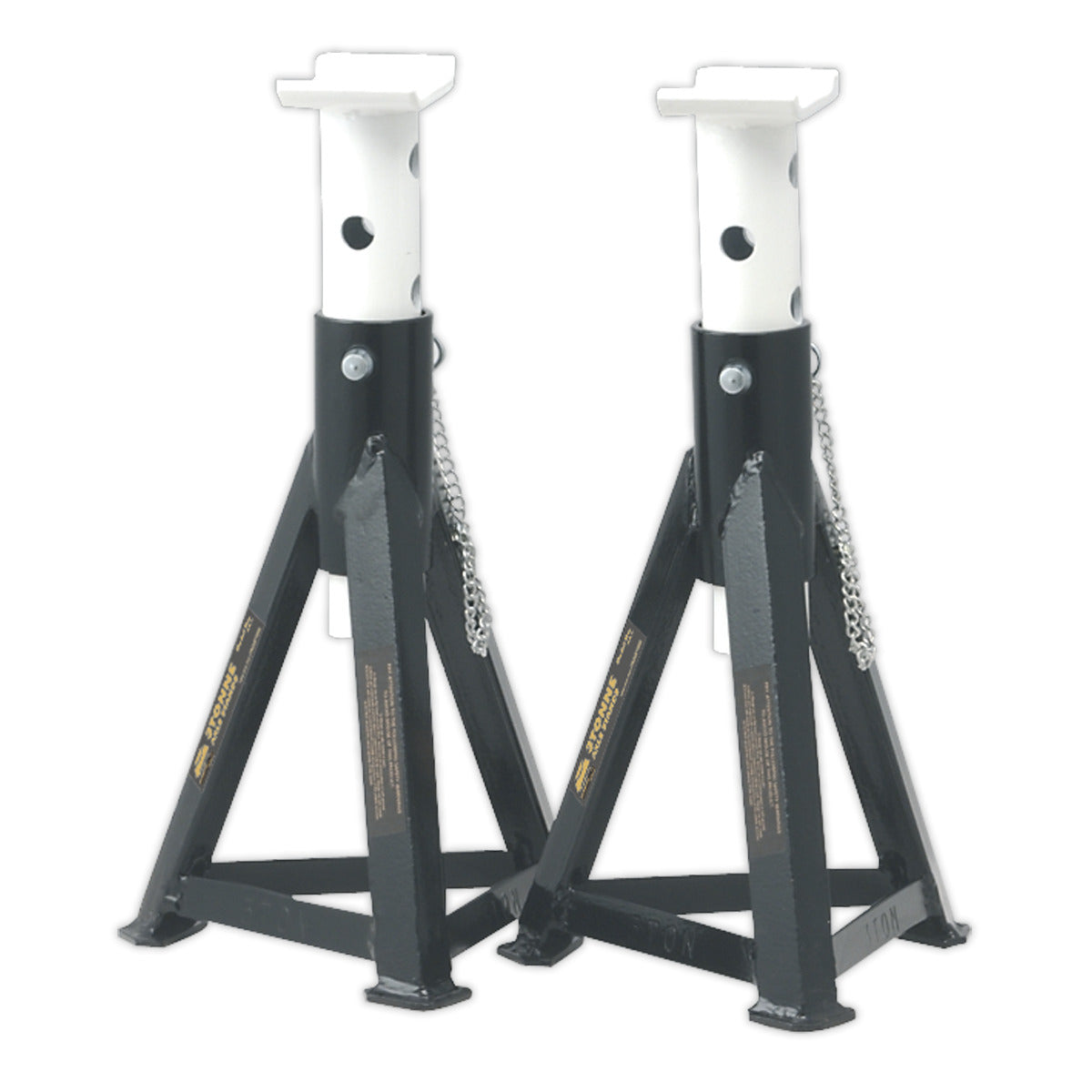 Premier Trolley Jack 3 Tonne & Axle Stands (Pair) 3 Tonne per Stand Combo 3040ABCOMBO