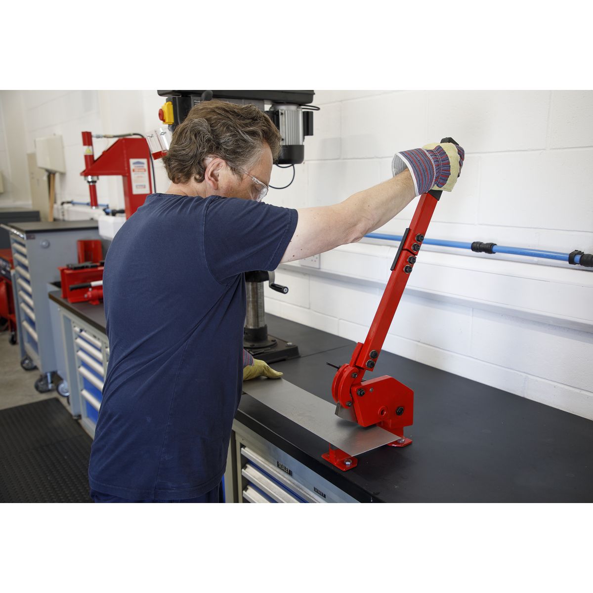 Sealey Metal Cutting Shears 11mm 4mm Capacity 10mm - Image 4