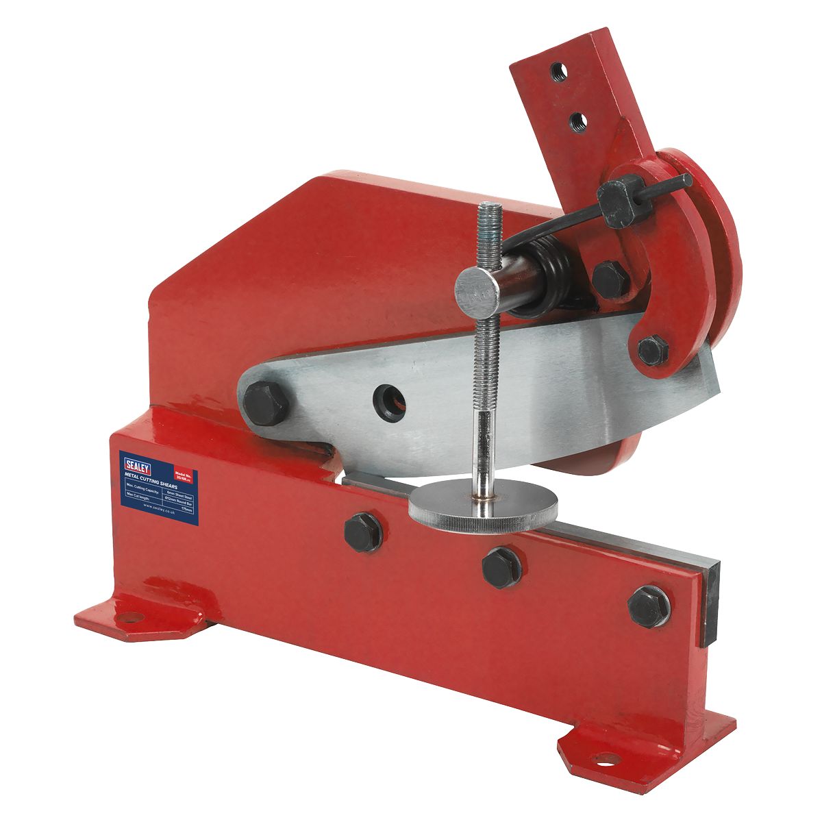 Sealey Round Metal Cutting Shears 12mm 6mm Capacity - Image 3
