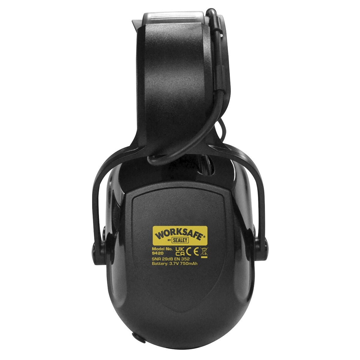 Sealey Worksafe Wireless Electronic Ear Defenders - Image 5