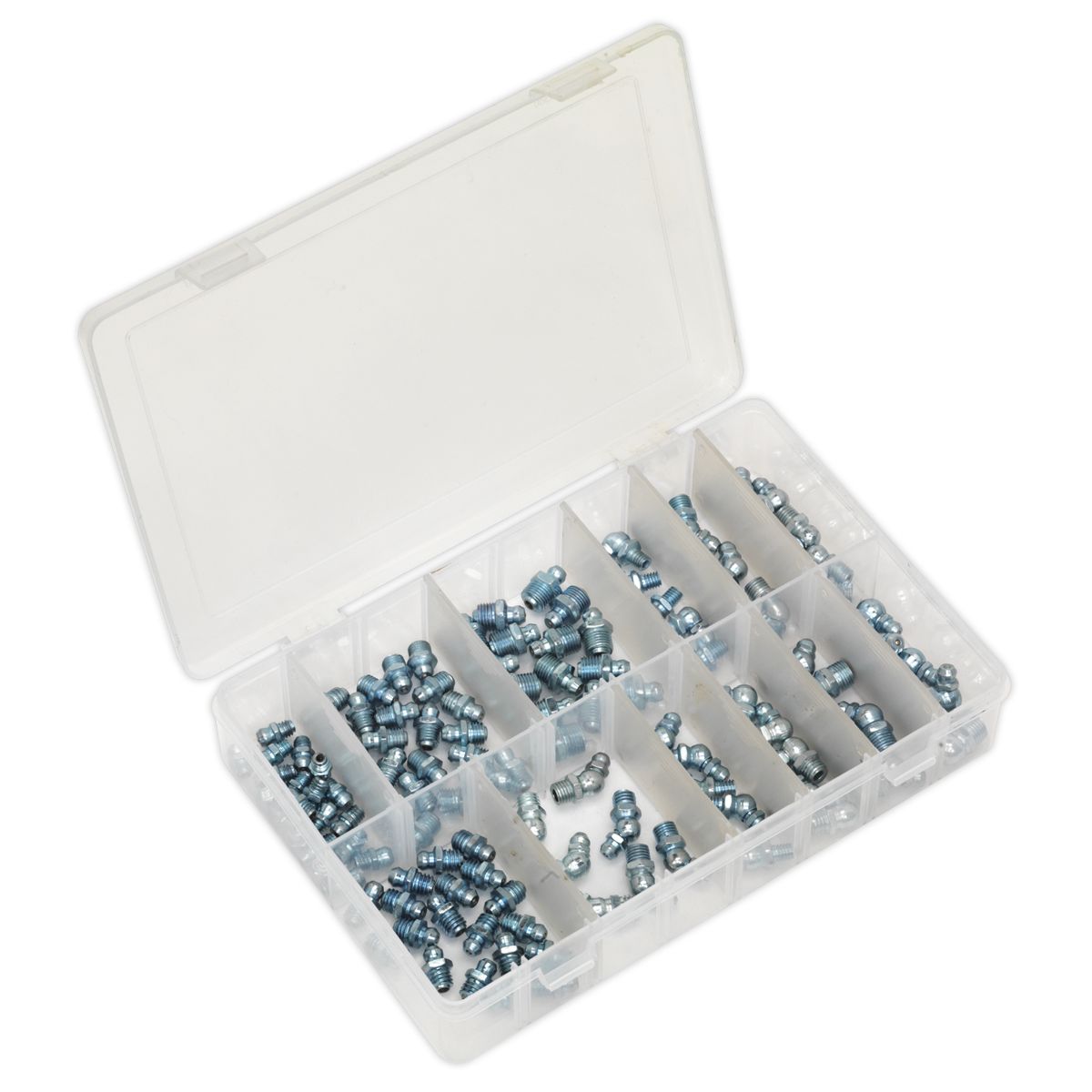 Sealey Grease Nipple Assortment 115pc - Image 1