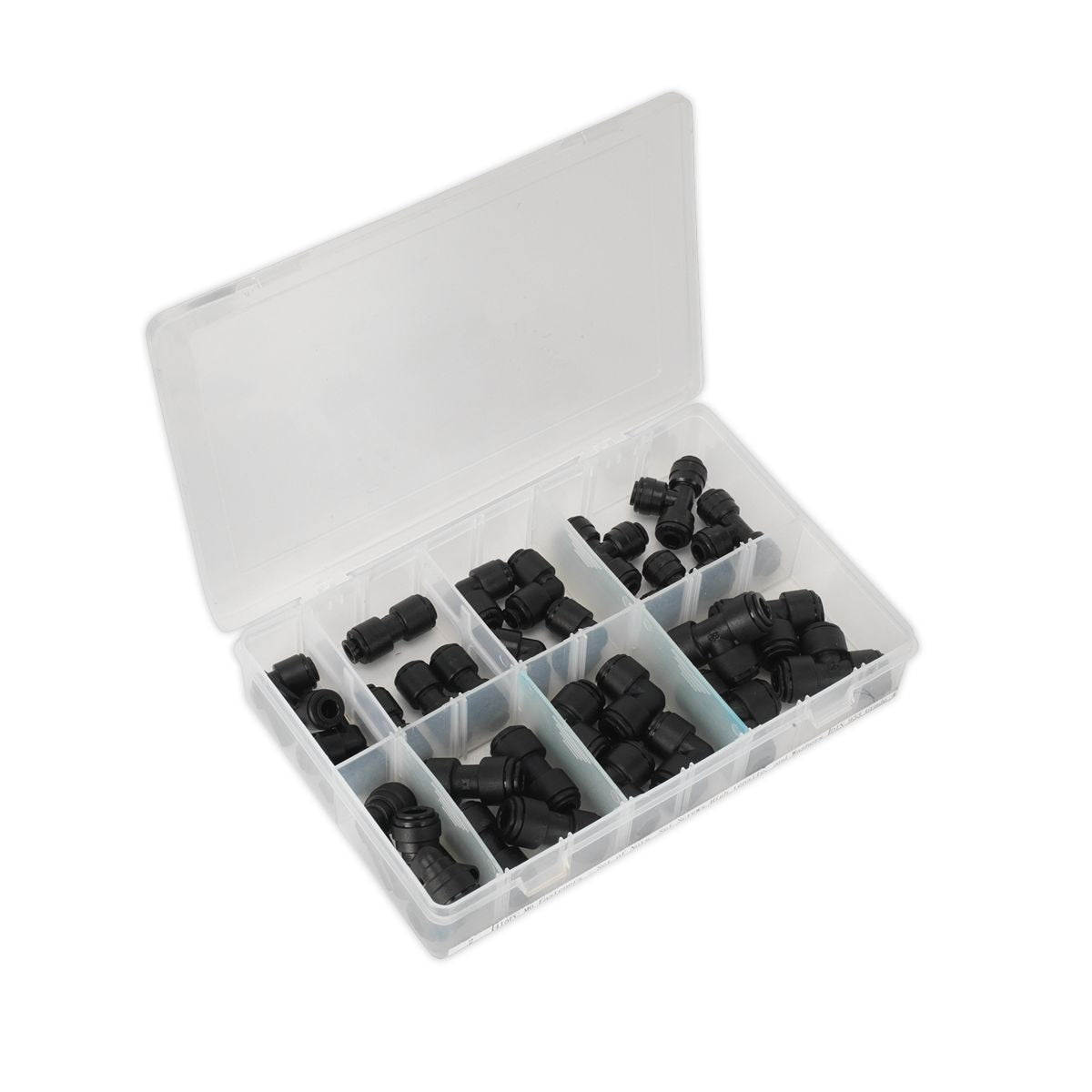Sealey Speedfit Coupling Assortment 6 & 8mm 32pc - Image 1