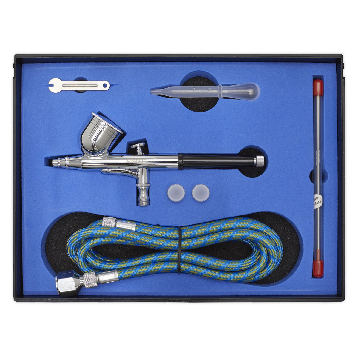 Sealey Gravity Feed Air Brush Kit - Image 3