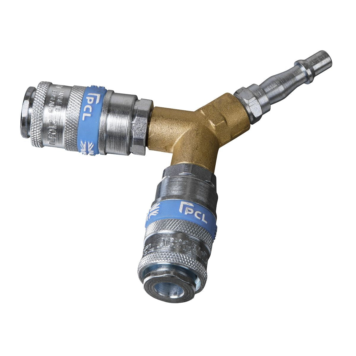 Sealey PCL Twin Coupling Y-Adaptor - Image 1