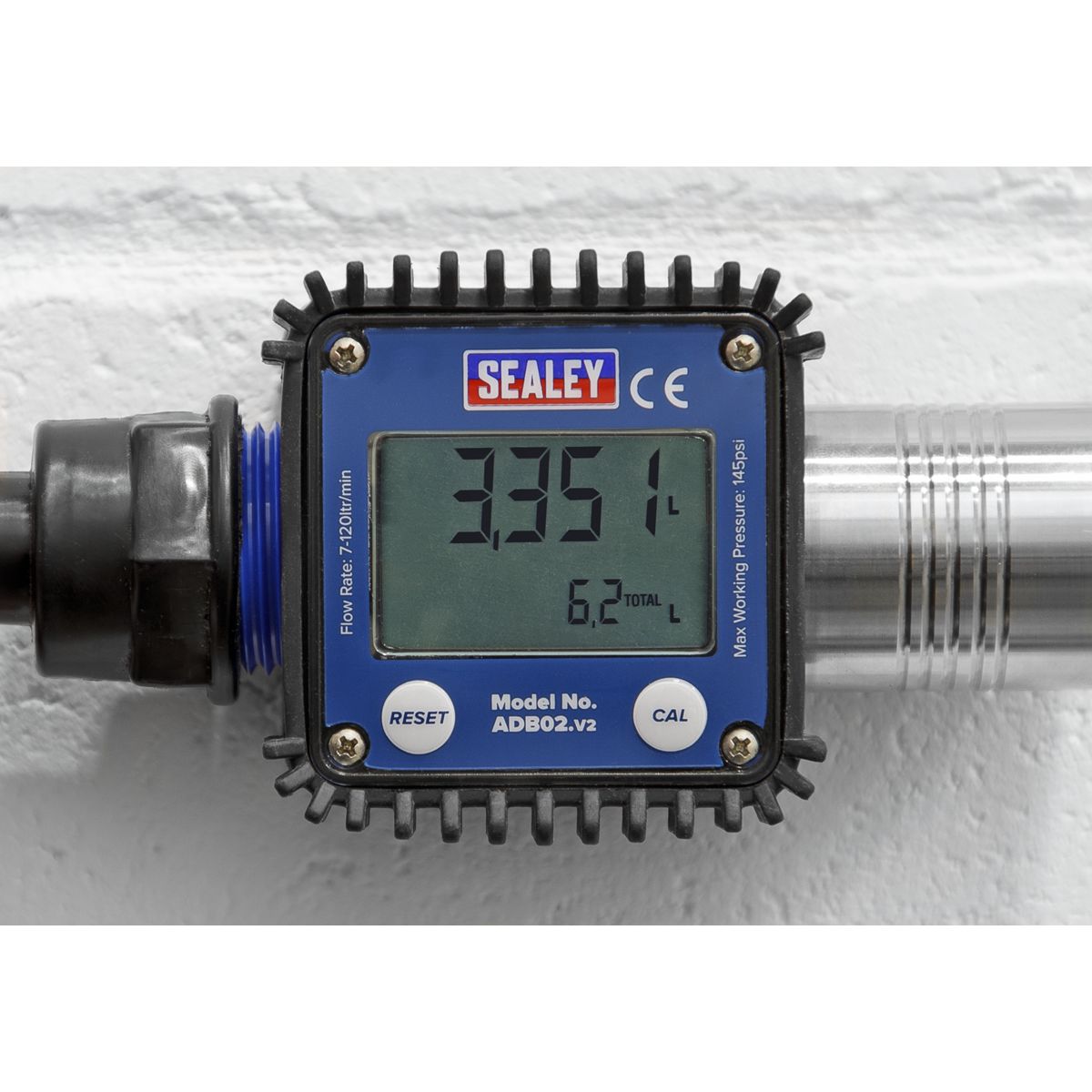 Sealey AdBlue Digital Flow Meter - Image 2