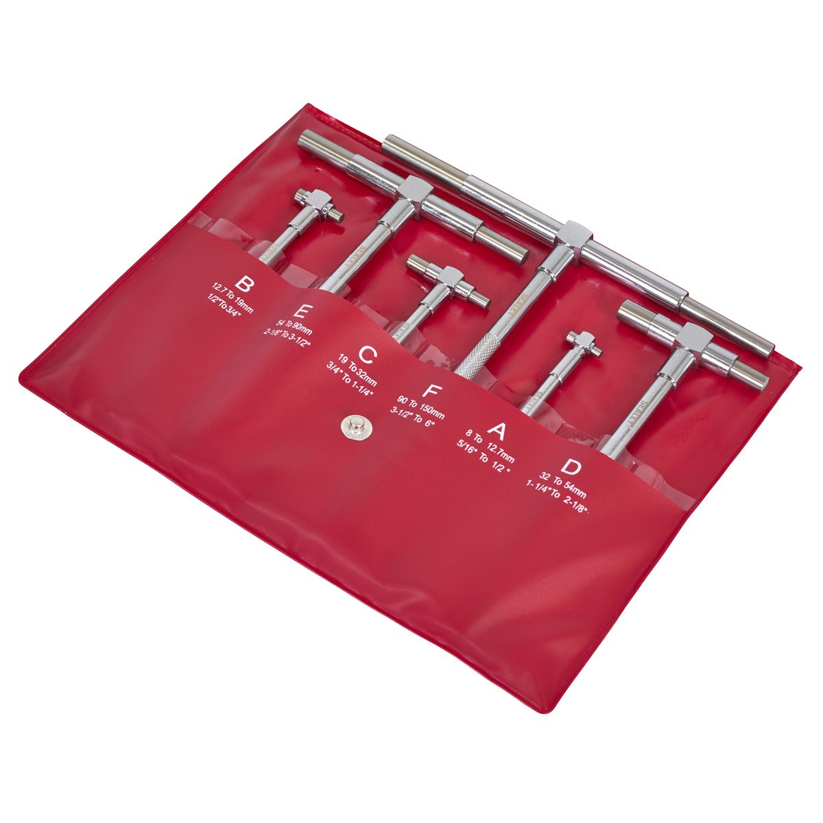 Sealey Telescopic Bore Gauge Set 6pc - Image 4