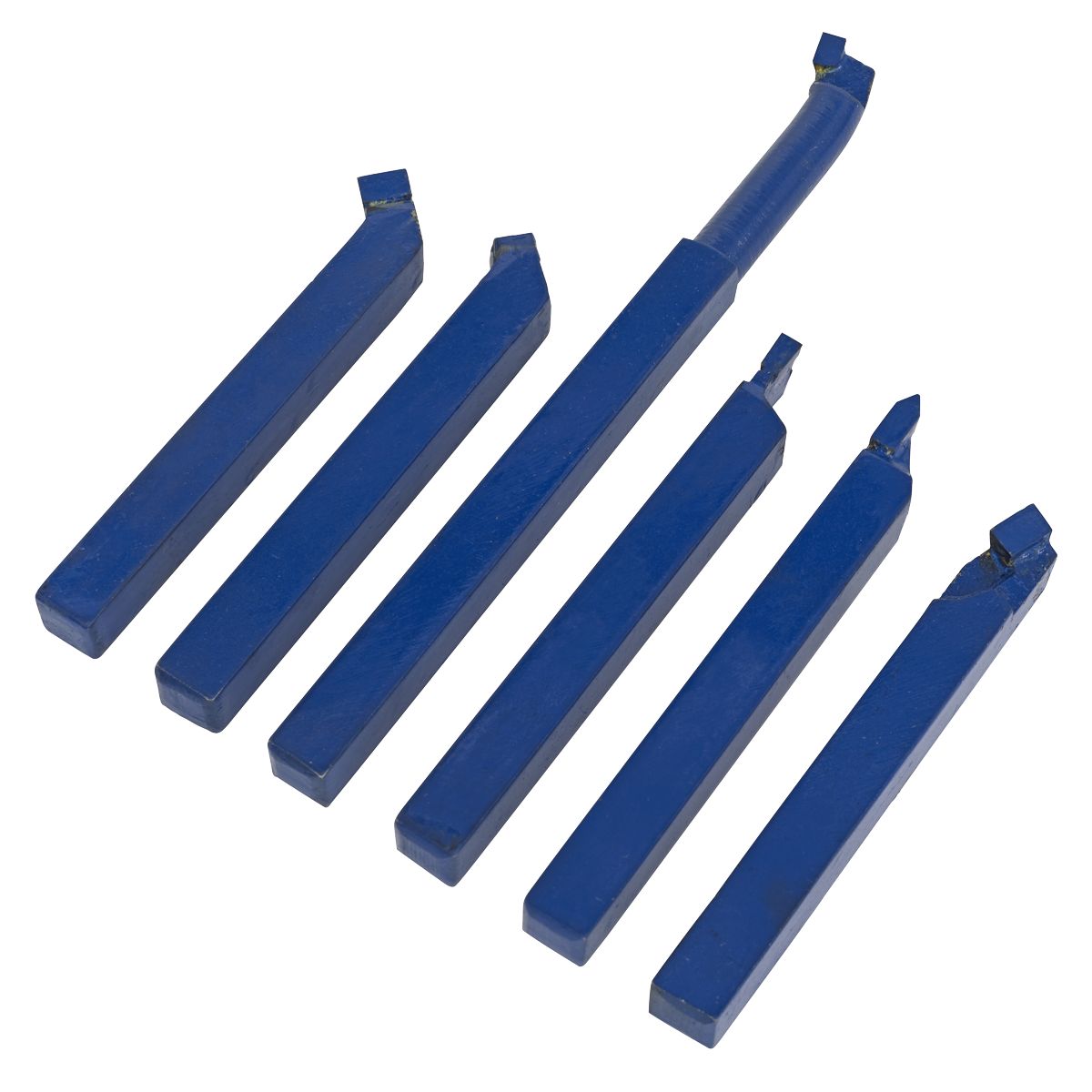 Sealey Lathe Turning Tool Set 10mm x 10mm 6pc - Image 2