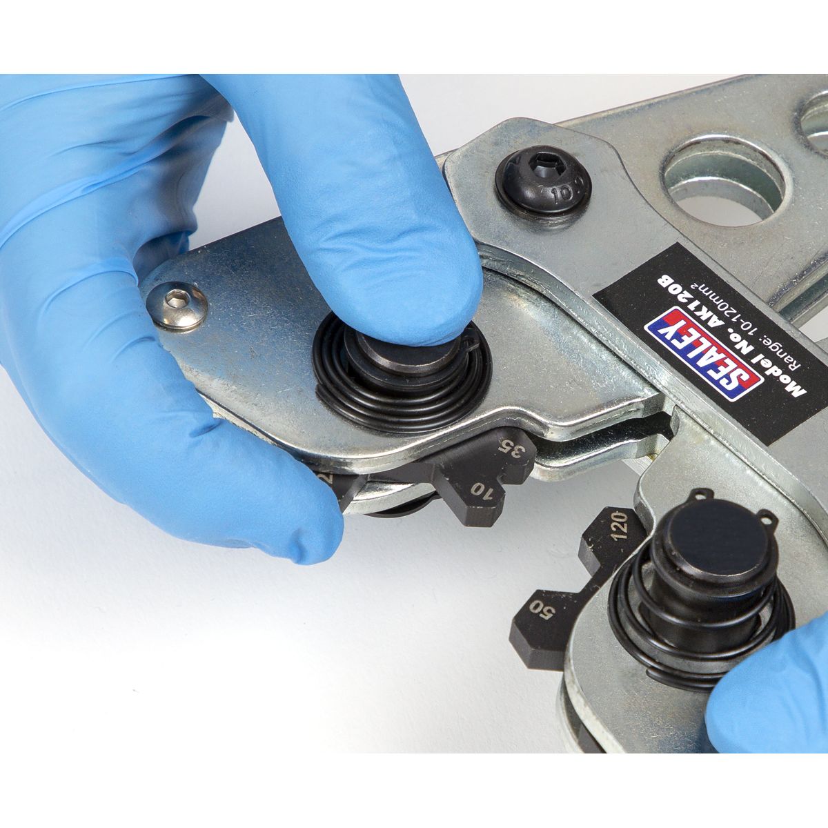 Sealey Copper Lug Terminal Crimping Tool 10-120mm_ - Image 7