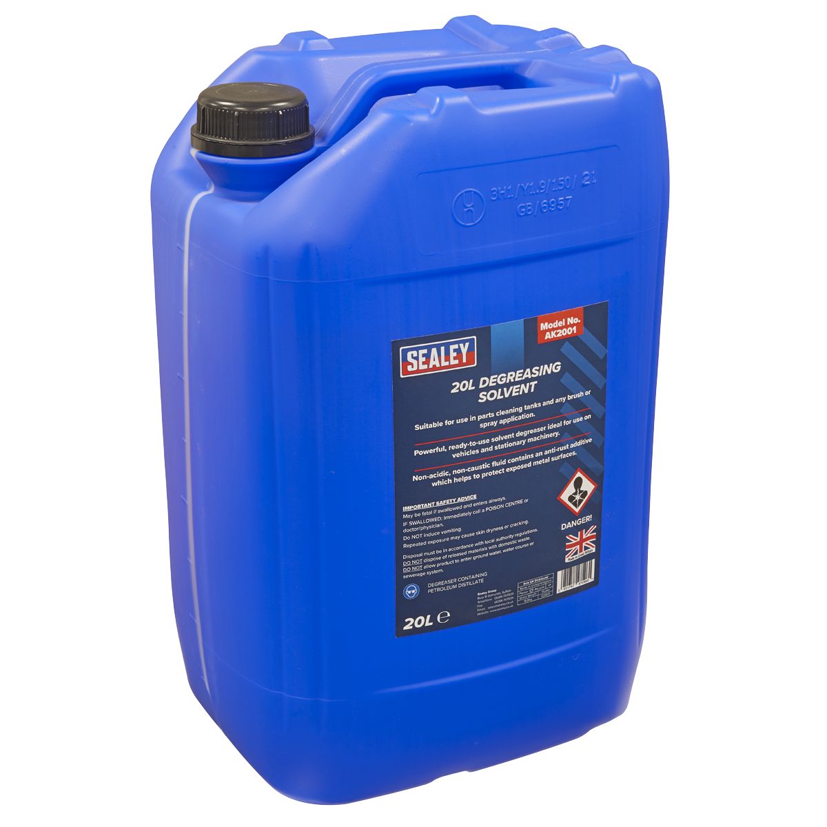 Sealey Degreasing Solvent 20L - Image 1