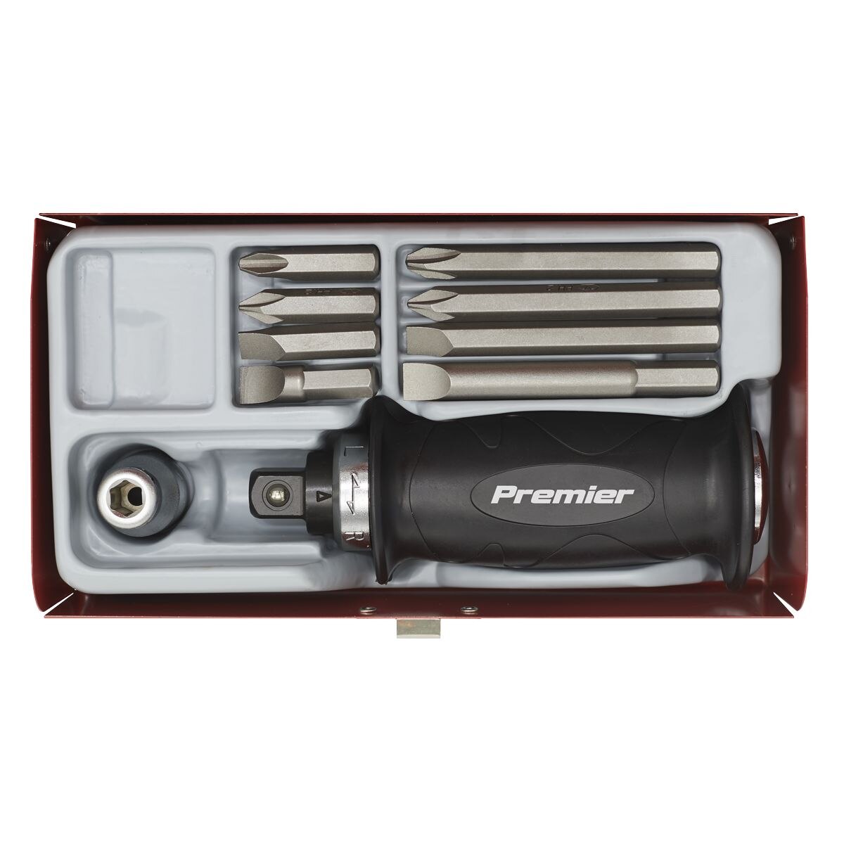 Sealey Premier Impact Driver Set with Protection Grip 10pc - Image 4