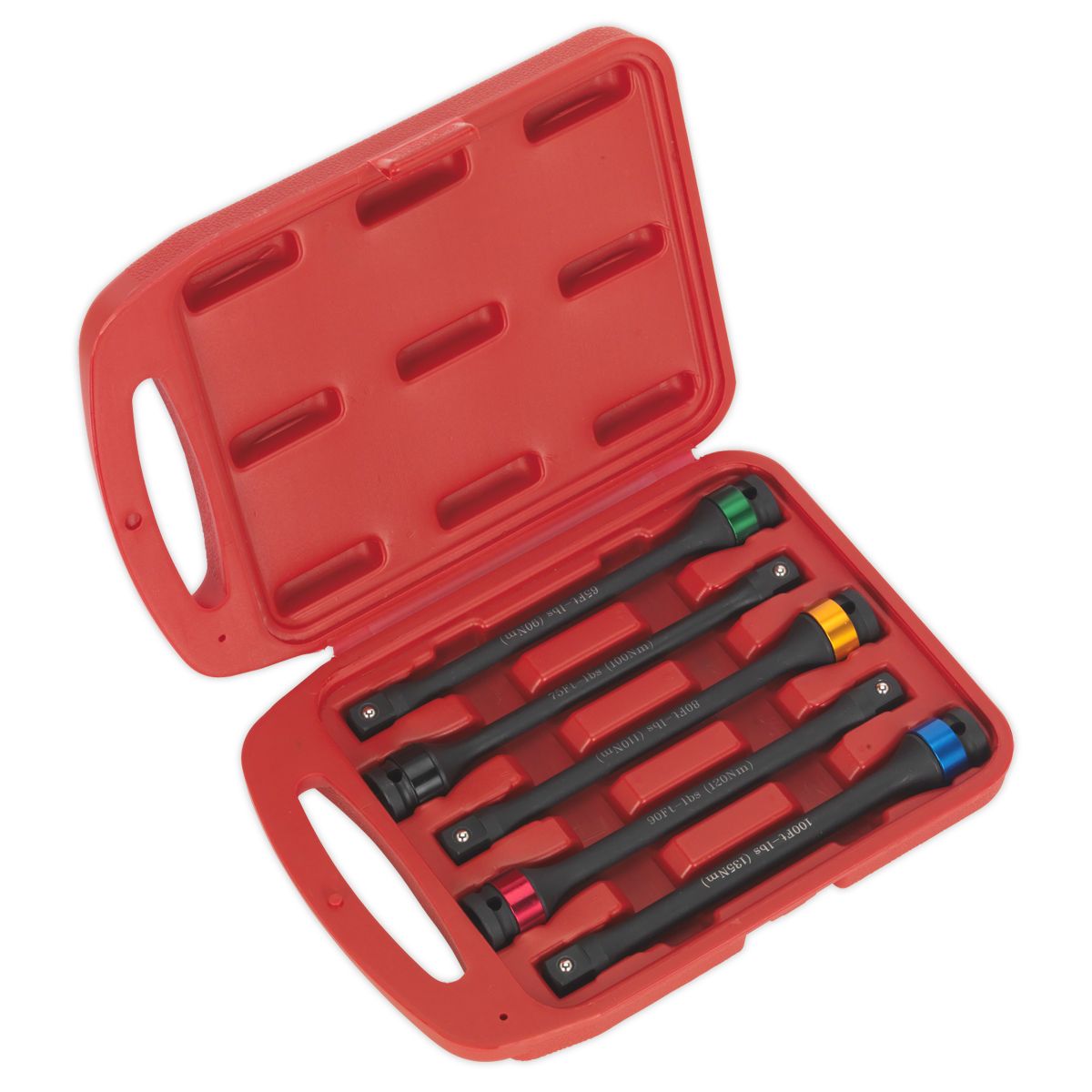 Sealey Torque Stick Set 1/2"Sq Drive 5pc - Image 1