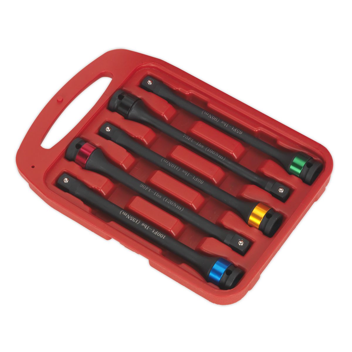 Sealey Torque Stick Set 1/2"Sq Drive 5pc - Image 2