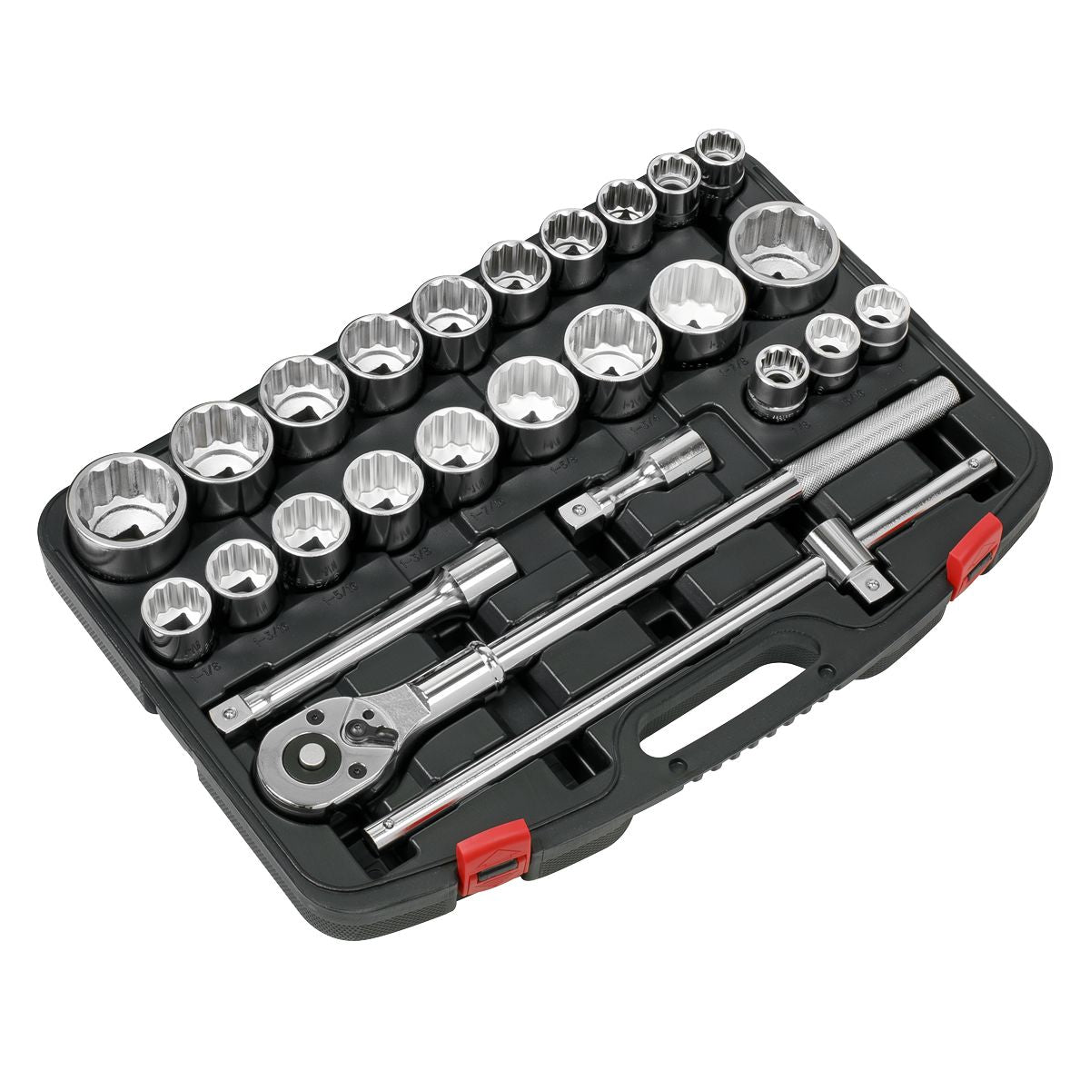Sealey Premier Metric/Imperial Socket Set 3/4"Sq Drive 12-point 26pc - Image 6