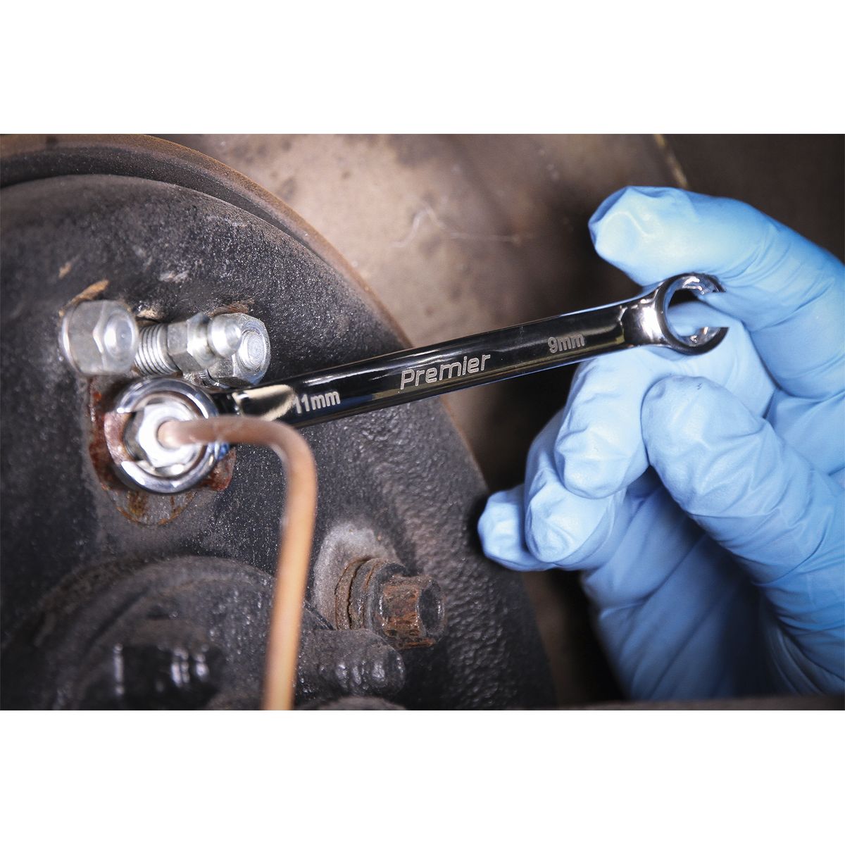 Sealey Premier Flare Nut Spanner Set 5pc - Image 2