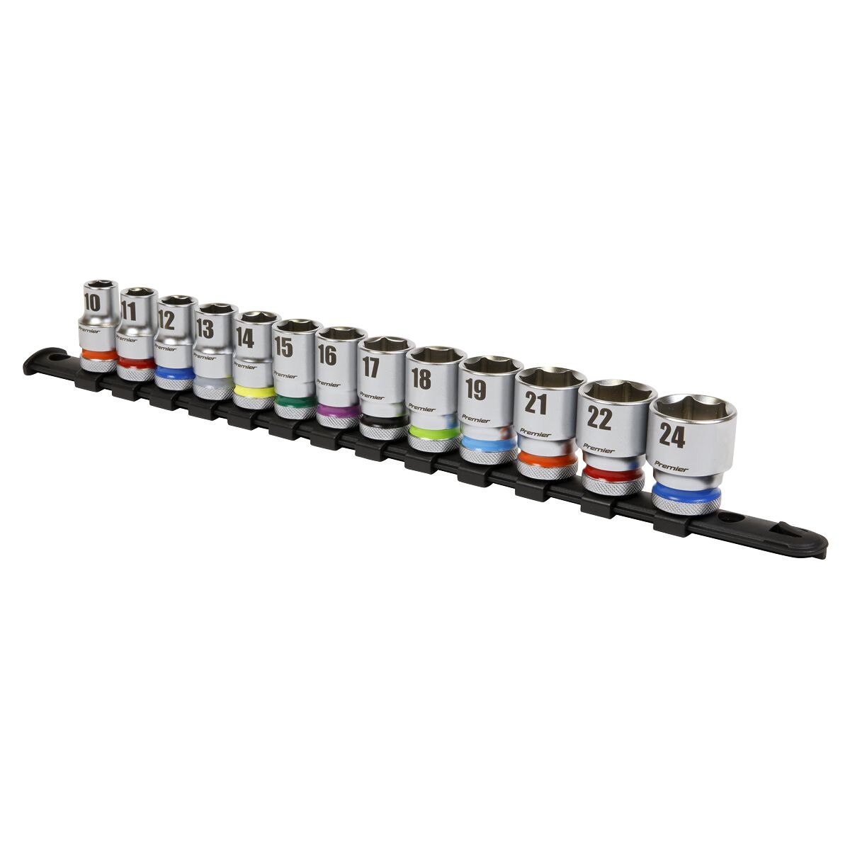 Sealey Premier Platinum Socket Set 1/2"Sq Drive 13pc - Image 5