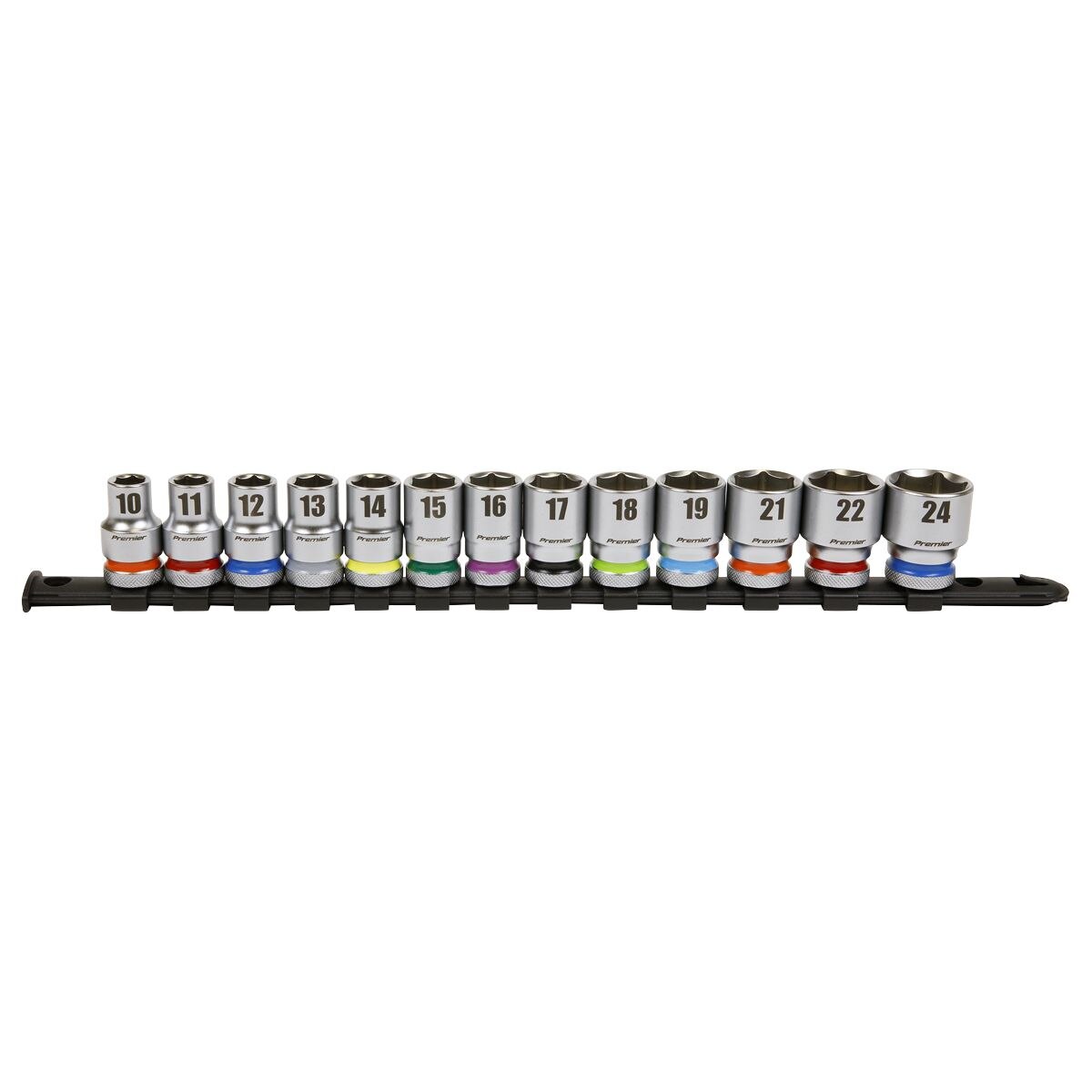Sealey Premier Platinum Socket Set 1/2"Sq Drive 13pc - Image 6