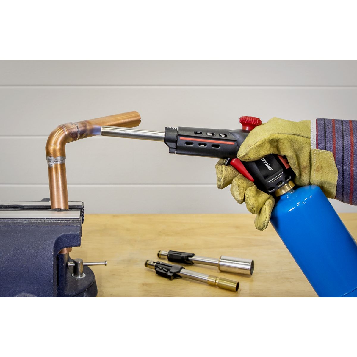 Sealey Premier Interchangeable Propane Torch Set 3-In-1 - Image 3