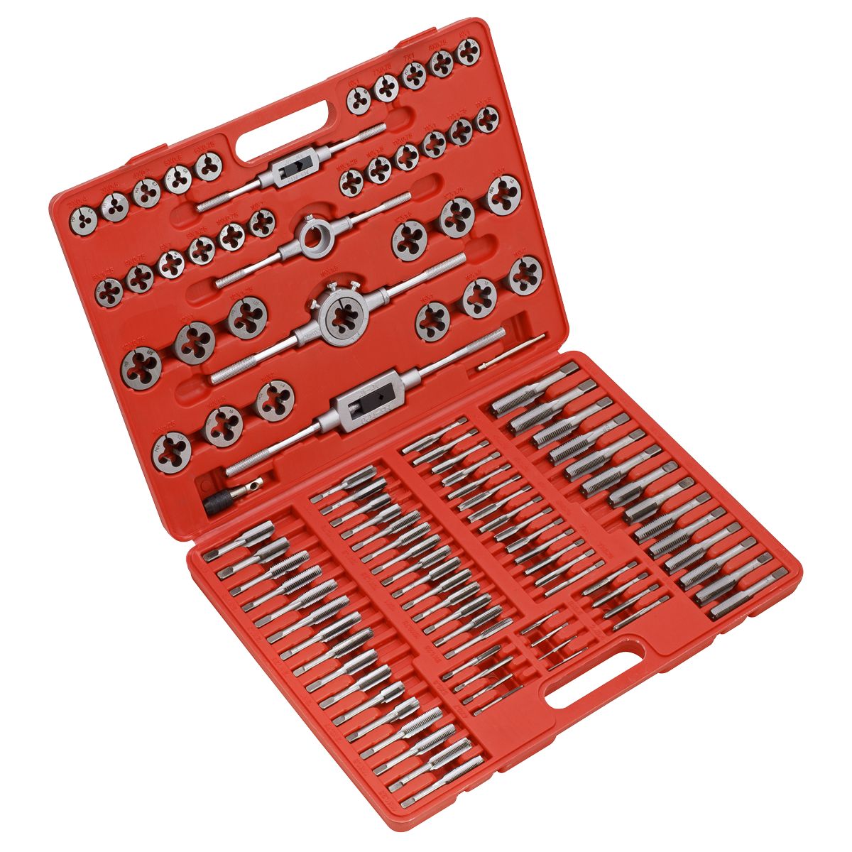 Sealey Metric Tap & Die Set 110pc - Image 1