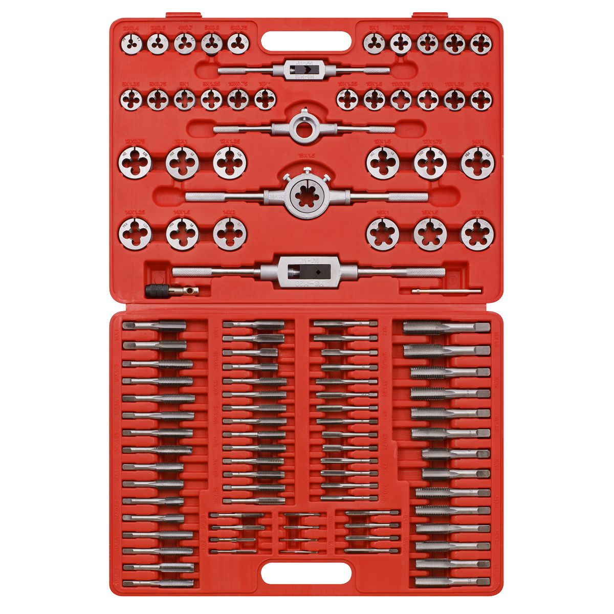 Sealey Metric Tap & Die Set 110pc - Image 8