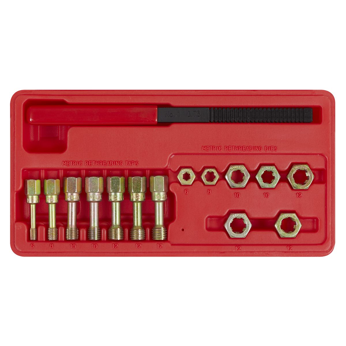 Sealey Re-Threader Kit 15pc - Image 3