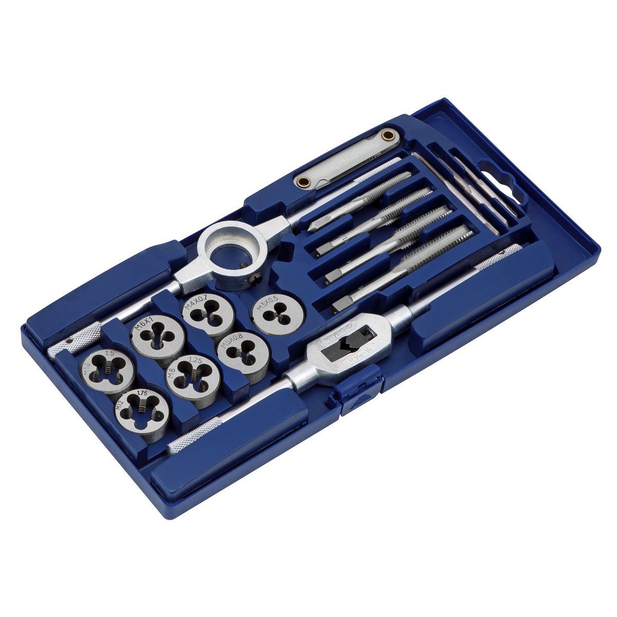 Sealey Metric Tap & Die Set 17pc - Image 4