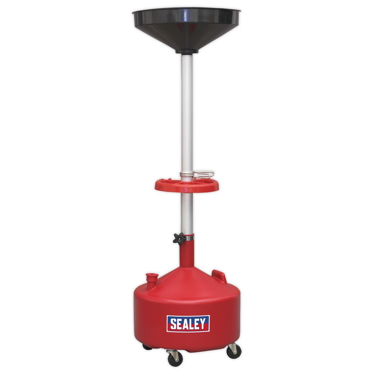 Sealey Manual Discharge Mobile Oil Drainer 36L - Image 1
