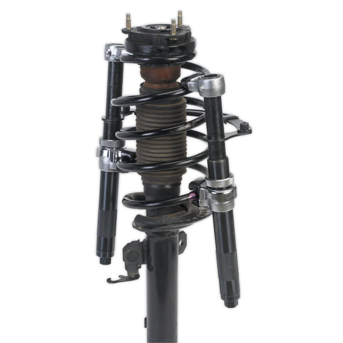 Sealey Heavy-Duty Coil Spring Compressor Set 1200kg/Pair 2pc - Image 4