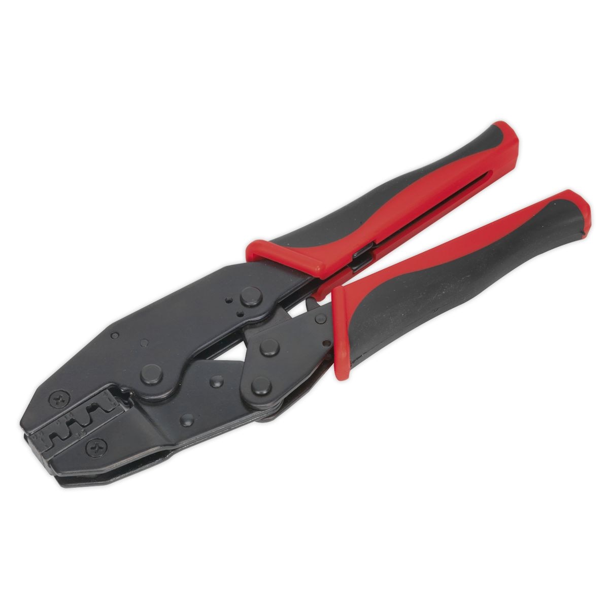 Sealey Ratchet Crimping Tool Non-Insulated Terminals - Image 1