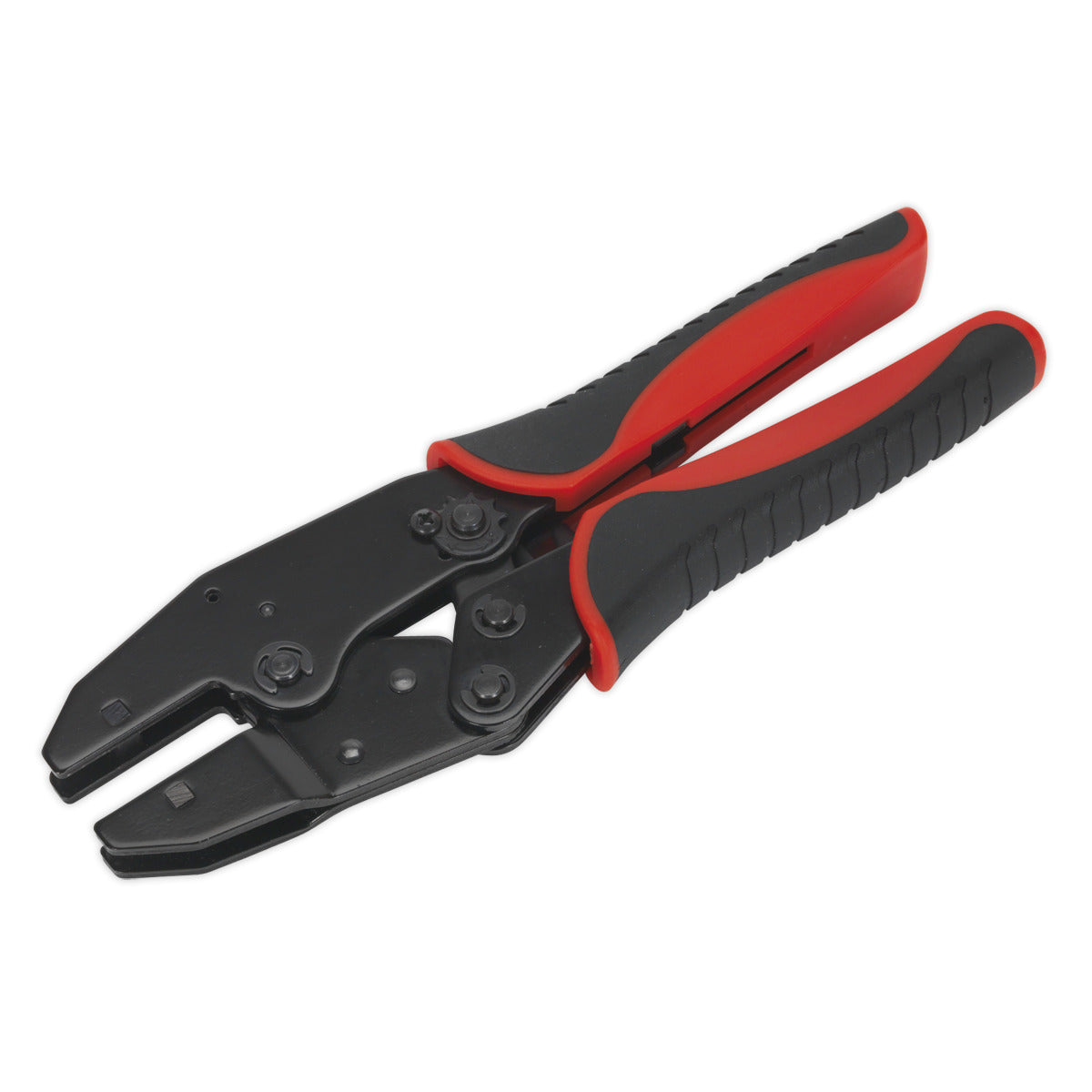 Sealey Ratchet Crimping Tool with Jaws and Storage Case AK3858COMBO