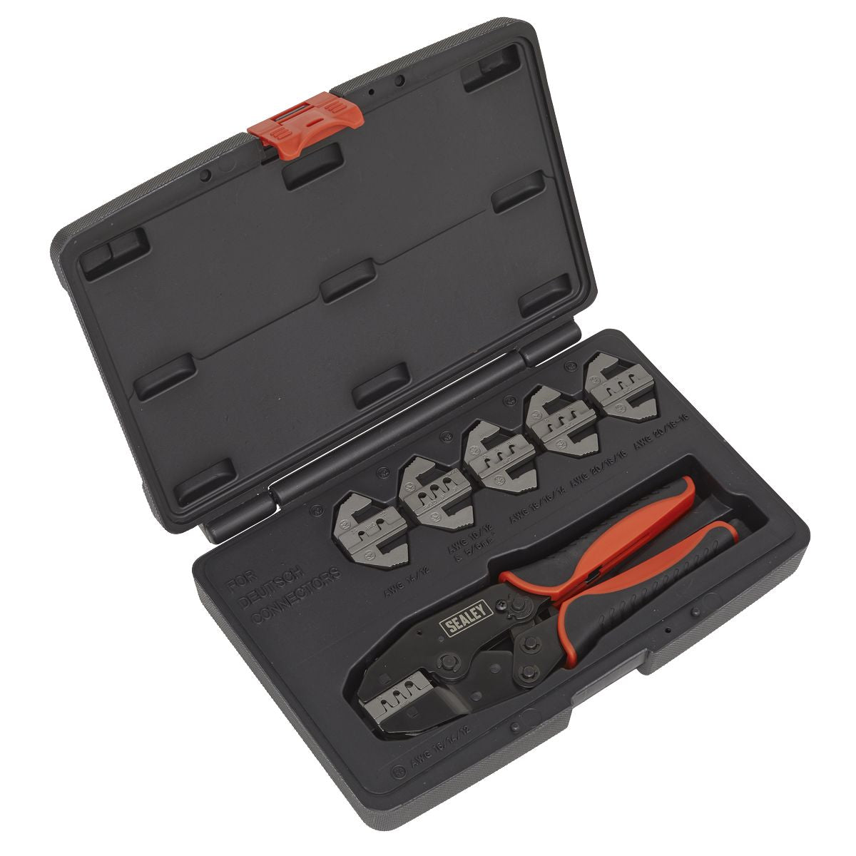 Sealey Deutsch Connector Plier Set 7pc - Image 1